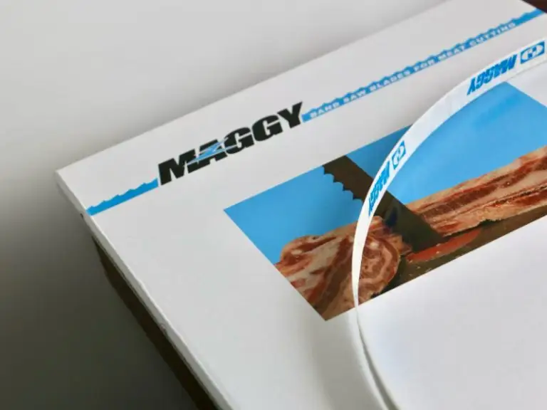 Custom OEM protective packaging for EASYBEAR band saw blades
