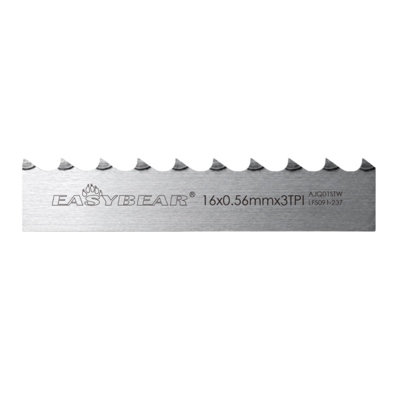 EASYBEAR 16x0.56mm 3TPI bone cutting band saw blade, professional tool for frozen meat and beef leg bones.